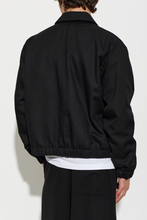 Ami Alexandre Mattiussi Wool bomber jacket