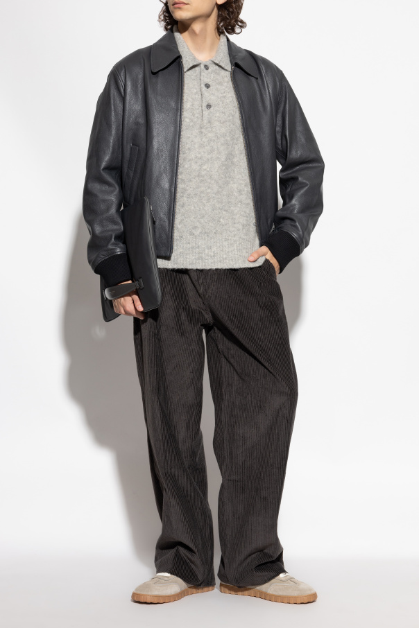 Ami Alexandre Mattiussi Chaqueta de cuero