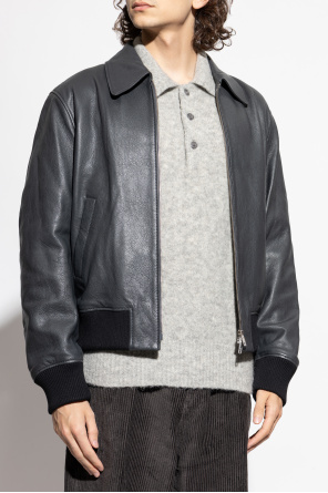 Ami Alexandre Mattiussi Chaqueta de cuero