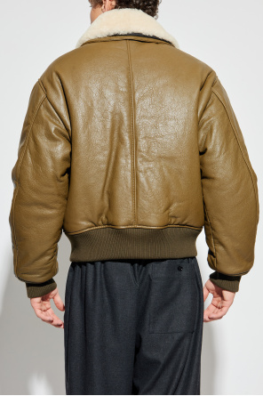 Ami Alexandre Mattiussi Leather jacket