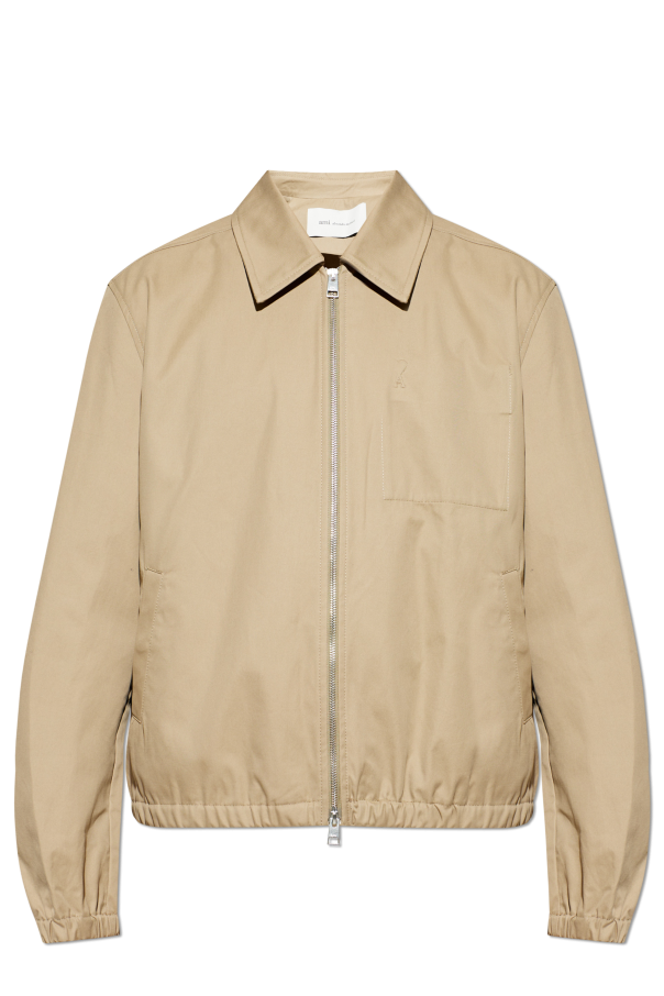 Jacket with patch od Ami Alexandre Mattiussi
