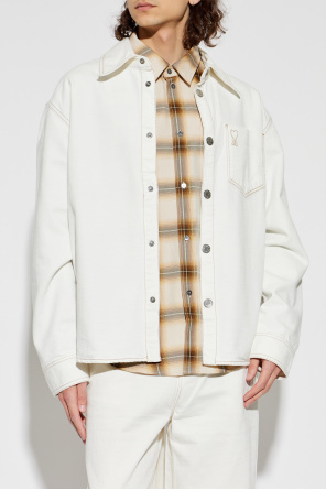 Ami Alexandre Mattiussi Denim shirt with pocket