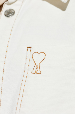 Ami Alexandre Mattiussi Denim shirt with pocket