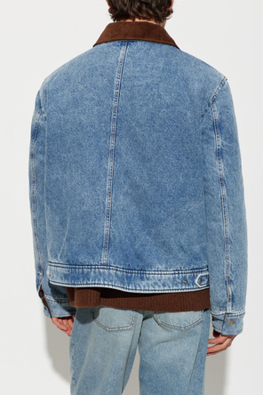 Ami Alexandre Mattiussi Logo denim jacket