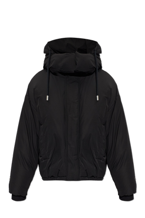 Gefütterte Jacke mit Kapuze