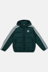 ADIDAS Kids GREEN Insulated jacket with logo