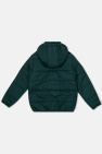 ADIDAS Kids GREEN Insulated jacket with logo