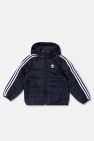 ADIDAS Kids BLACK Hooded jacket