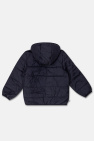 ADIDAS Kids BLACK Hooded jacket