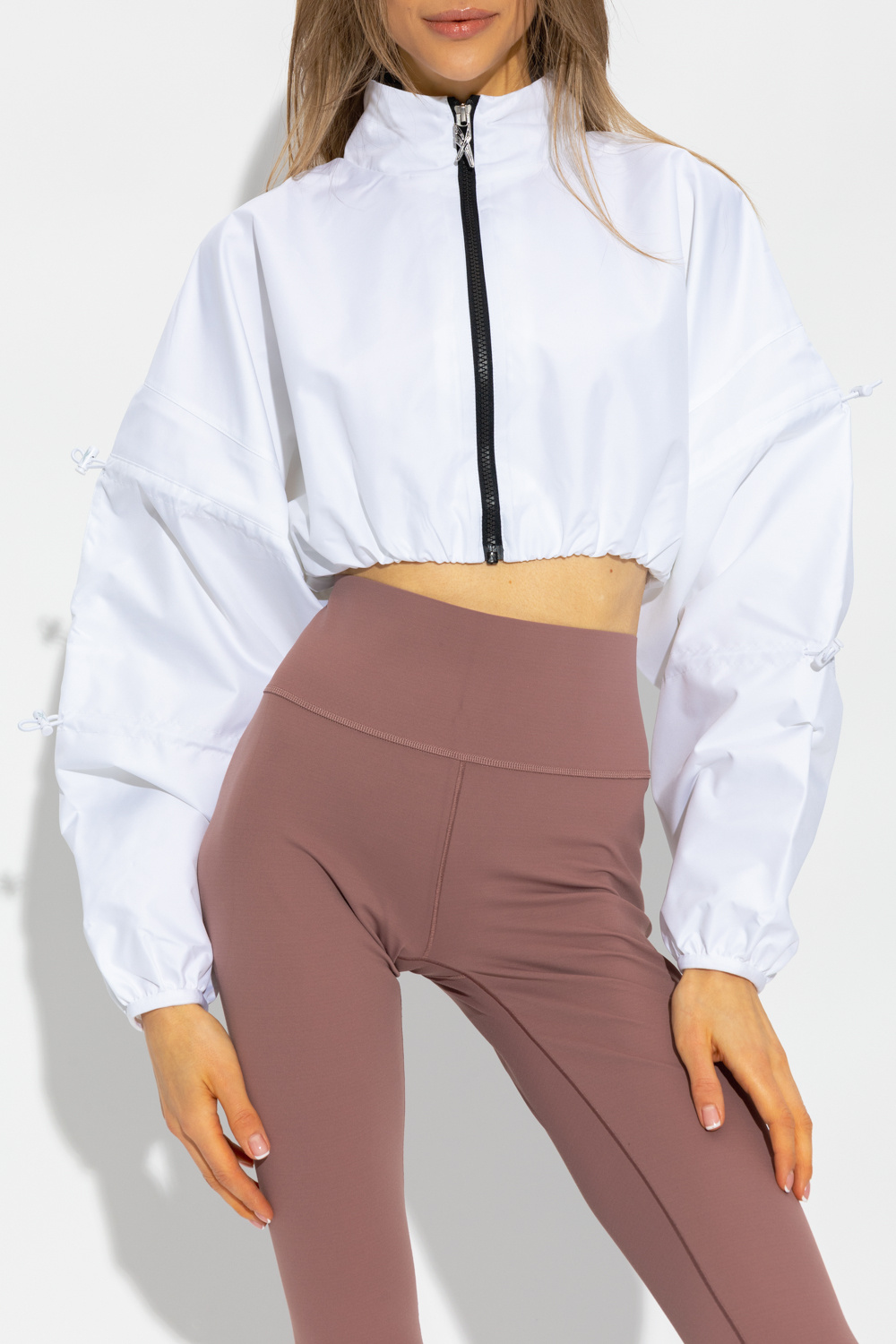 Reebok Cropped jacket with standing collar