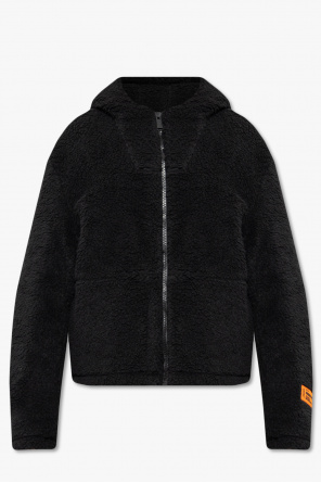 Fleece jacket with hood od Heron Preston