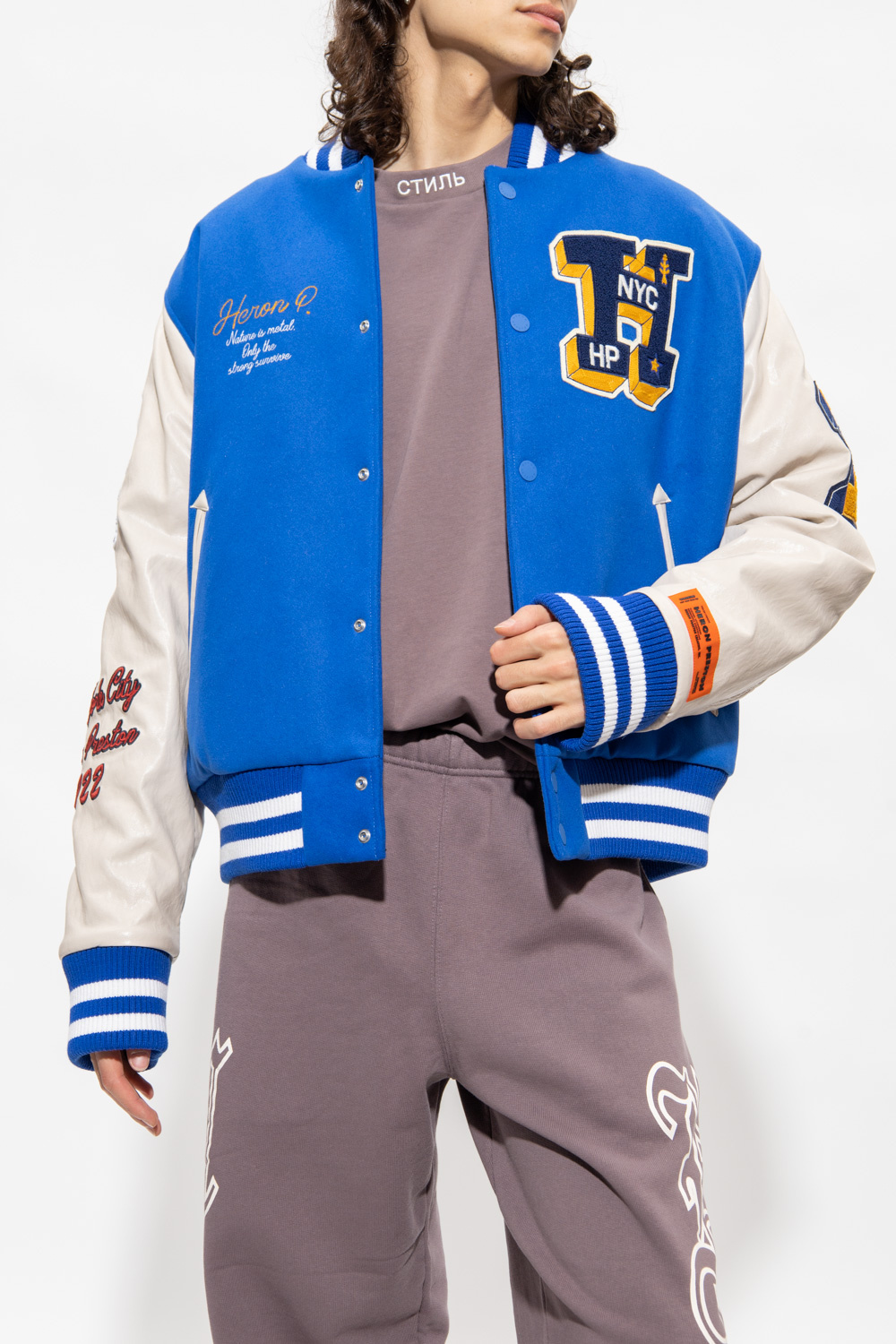 Heron Preston Bomber t-shirt jacket