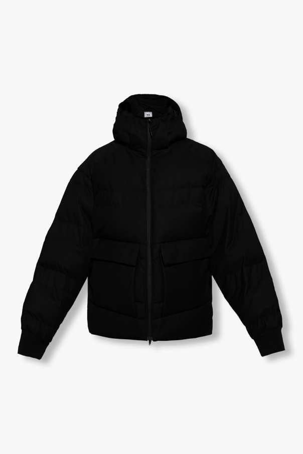 Y-3 Yohji Yamamoto CALVIN KLEIN logo-print hoodie Nero