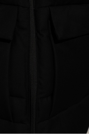 Y-3 Yohji Yamamoto logo embroidered hoodie jacquemus sweater grey