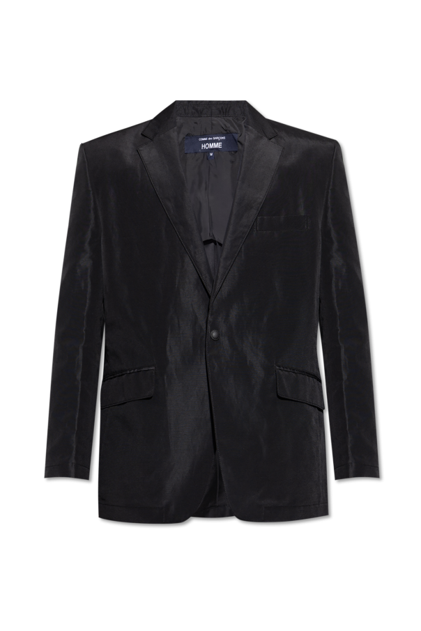 Comme des Garçons Homme Plus Blazer mit Leinenbesatz