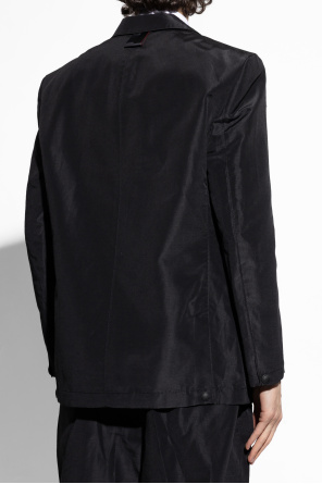 Comme des Garçons Homme Plus Blazer mit Leinenbesatz