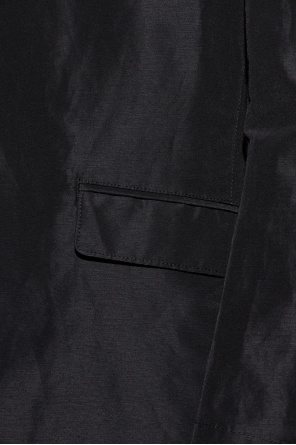 Comme des Garçons Homme Plus Blazer mit Leinenbesatz