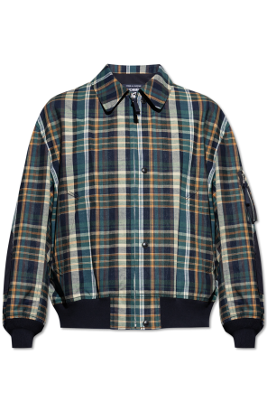 Jacket with check pattern od Comme des Garçons Homme Plus