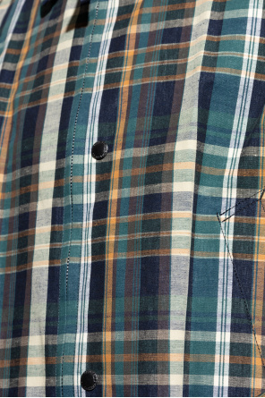 Comme des Garçons Homme Plus Chaqueta con patrón a cuadros