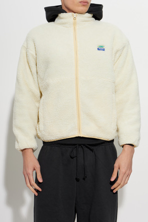 American Vintage Fleece jacket with logo patch