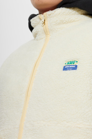 American Vintage Fleece jacket with logo patch
