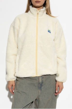 American Vintage Furry sweatshirt with logo patch