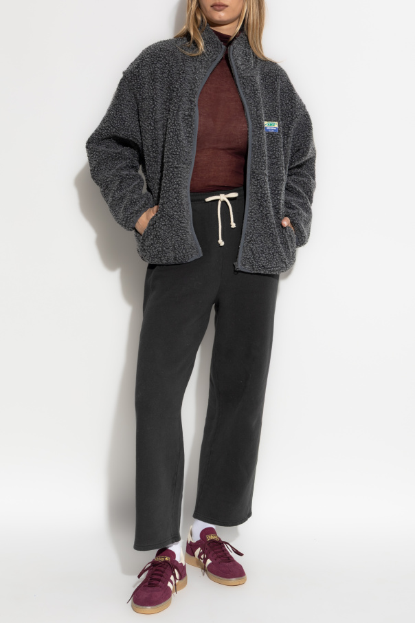 American Vintage Furry sweatshirt with logo patch