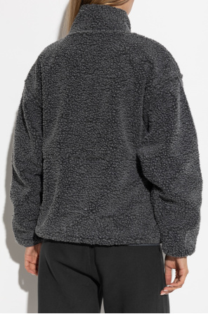 American Vintage Furry sweatshirt with logo patch