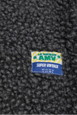 American Vintage Furry sweatshirt with logo patch