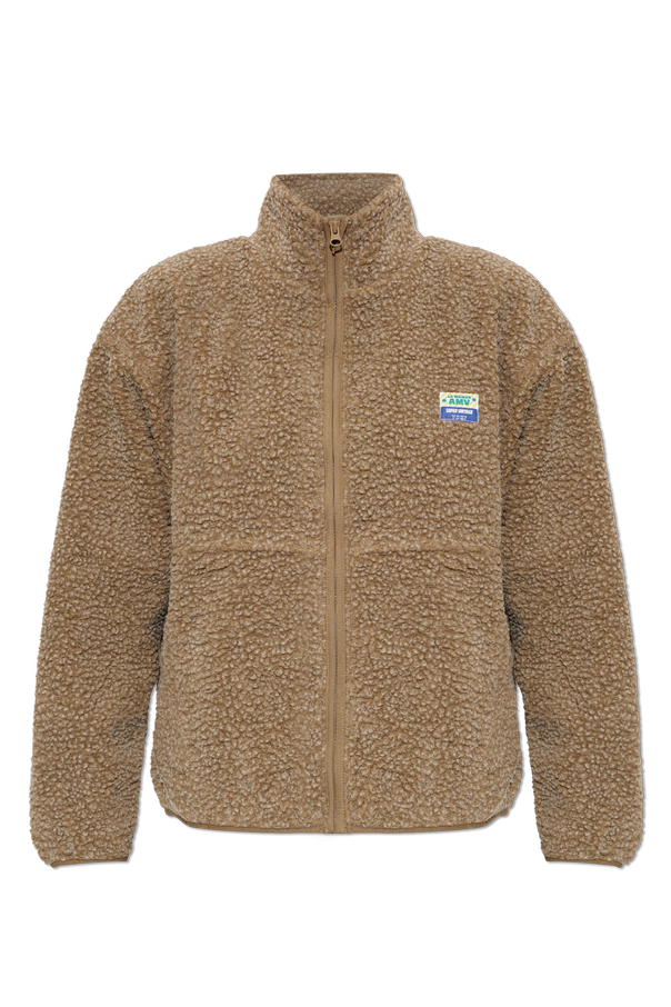 Fleece jacket with a turtleneck od American Vintage