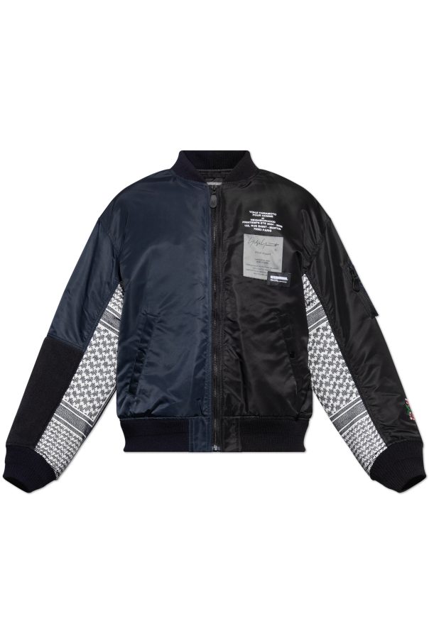 Yohji Yamamoto Ocieplana kurtka typu `bomber`