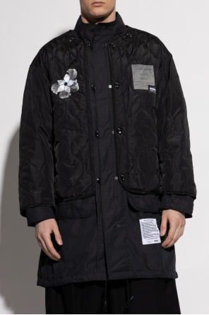 Yohji Yamamoto Parka z odpinaną warstwą zewnętrzną