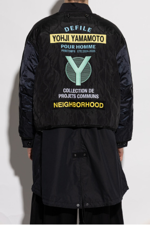 Yohji Yamamoto Parka z odpinaną warstwą zewnętrzną