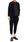 Issey Miyake Homme Plisse BLACK Ribbed coat