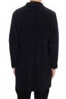 Issey Miyake Homme Plisse BLACK Ribbed coat