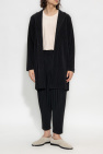 Homme Plissé Issey Miyake BLACK Pleated coat