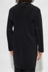 Homme Plissé Issey Miyake BLACK Pleated coat