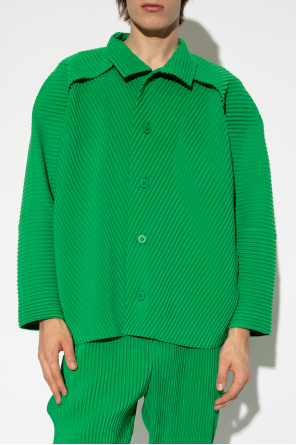 Homme Plissé Issey Miyake Pleated jacket with loose fit