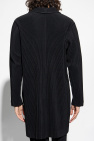 Homme Plissé Issey Miyake BLACK Pleated coat