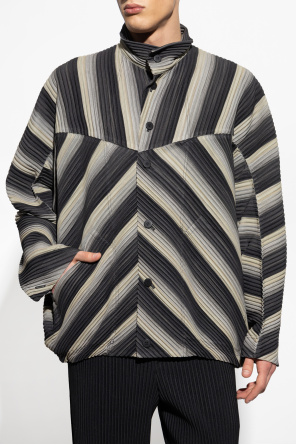 Homme Plissé Issey Miyake Plissierte Jacke