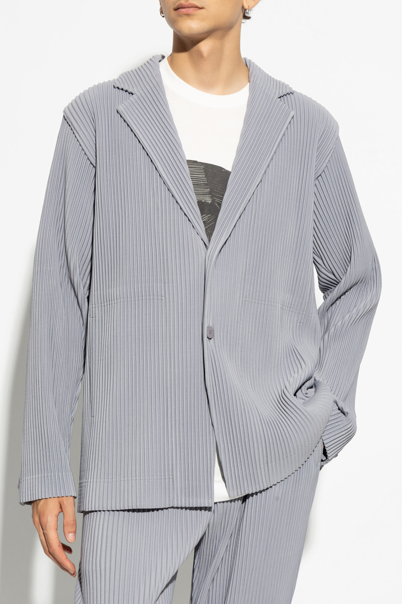 Homme Plisse Issey Miyake Pleated Blazer