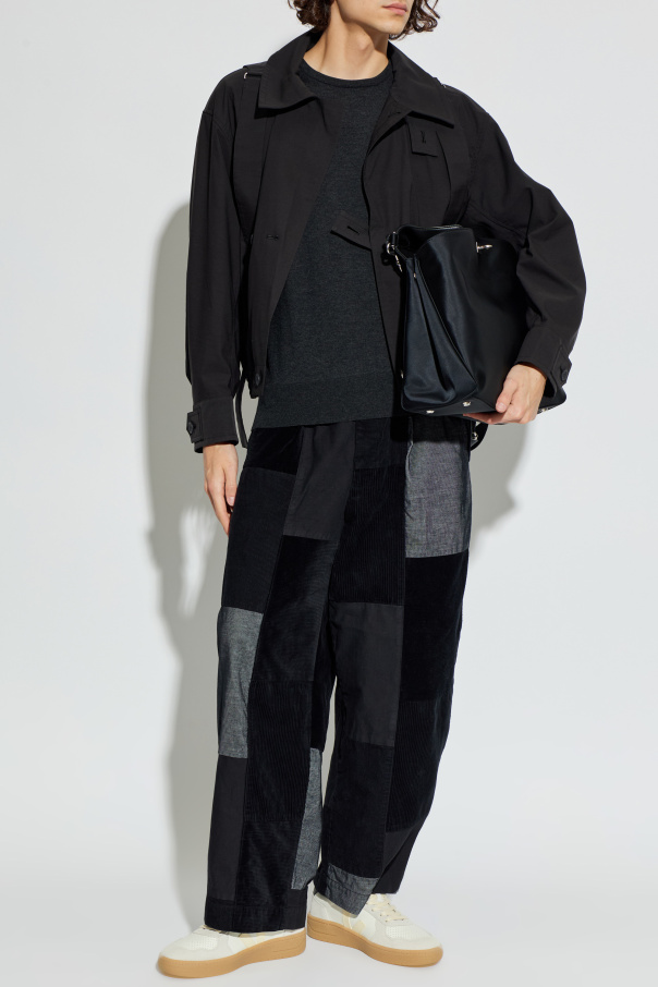 Homme Plissé Issey Miyake Jacket with stand-up collar