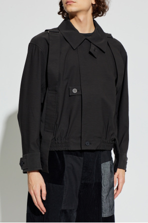 Homme Plissé Issey Miyake Jacket with stand-up collar