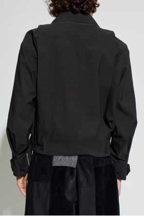 Homme Plissé Issey Miyake Jacket with stand-up collar