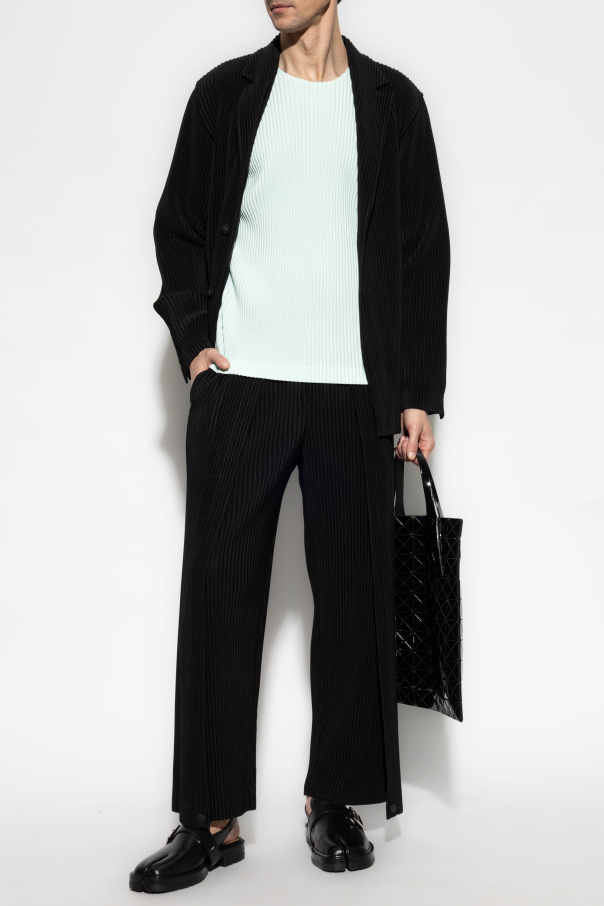 Homme Plissé Issey Miyake Pleated coat
