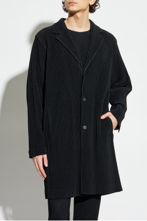Homme Plissé Issey Miyake Pleated coat