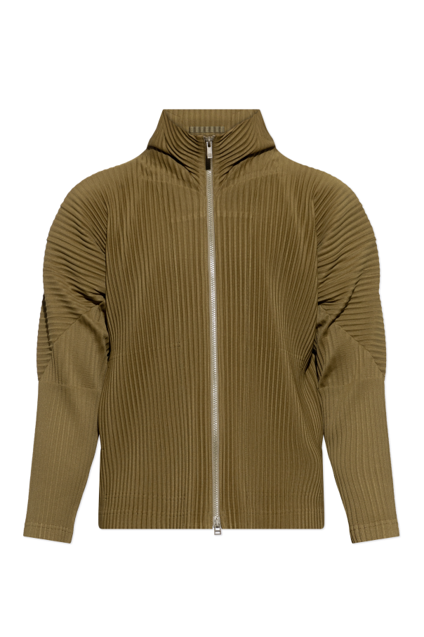 Homme Plissé Issey Miyake Pleated Cardigan