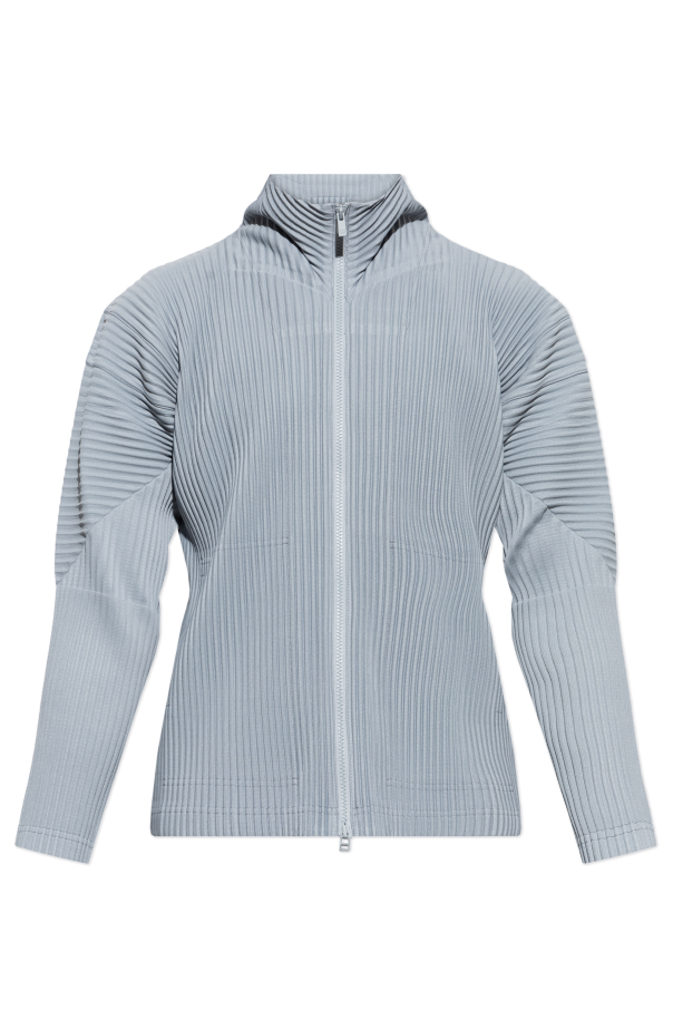 Homme Plissé Issey Miyake Pleated Cardigan