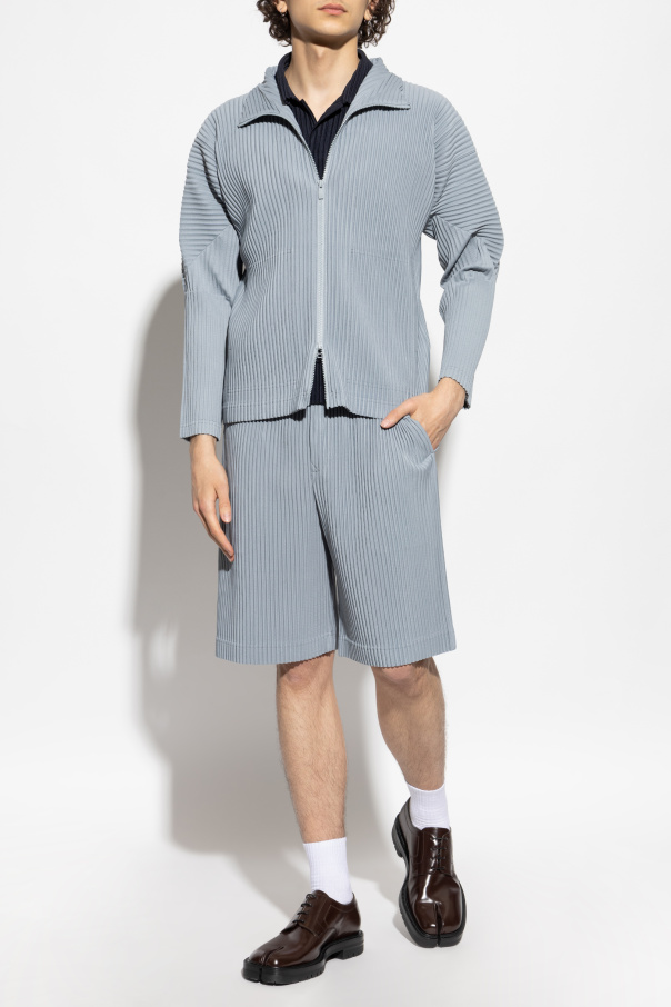 Homme Plissé Issey Miyake Pleated Cardigan