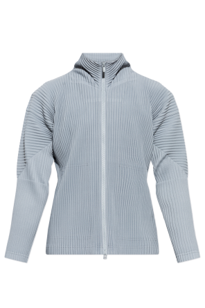 Pleated Cardigan